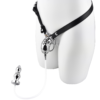 Spiked Chastity Cage with Urethral Anal Plug — product image 4