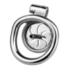 Flat Metal Chastity Cage with Strap and Catheter — product image 15
