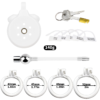 Mini Inverted Chastity Cage – Removable Steel Ball Plug with Flexible Catheter — product image 4