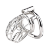 Stainless Steel PA Chastity Cage with Adjustable Strap — product image 11