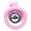 Lightweight Chastity Cage with Removable Inverted Plug and 4 Base Rings — product image 23
