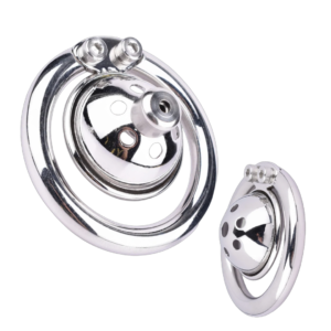 Male Urethral Sound Chastity Cage Hemisphere Femboy Penis Cage — image 1 Male Urethral Sound Chastity Cage Hemisphere Femboy Penis Cage — product image 1