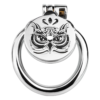 Midnight Owl Flat Chastity Cage with Removable Metal Catheter — product image 7