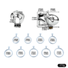 Men's Stainless Steel Glans Chastity Lock — product image 2