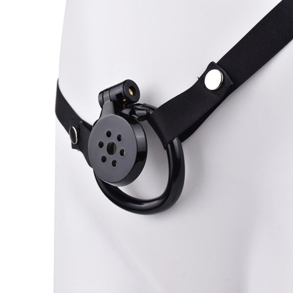 NEW Resin Flat Chastity Cage Set – Black — image 20 NEW Resin Flat Chastity Cage Set – Black — product image 20