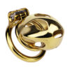 Gold Metal Classic Chastity Cage – S / M / L — product image 8