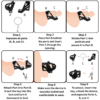 Black Glans Chastity Lock — image 8 Black Glans Chastity Lock — product image 8
