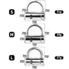 Stainless Steel Prince Albert Chastity Lock — product image 6