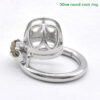 The Snake Eye Stainless Steel Chastity Cage — product image 13