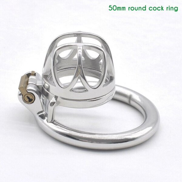 The Snake Eye Stainless Steel Chastity Cage — product image 13