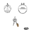 Stainless Steel Snake Guard Locking Chastity Cage (Short / Long) — product image 16