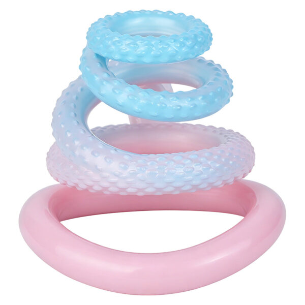 Fantasy Snake Chastity Cage – Light Pink & Blue Gradient — product image 13