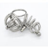 Hollow Full Covered Cock Cage with Urethral Catheter Tube — product image 4