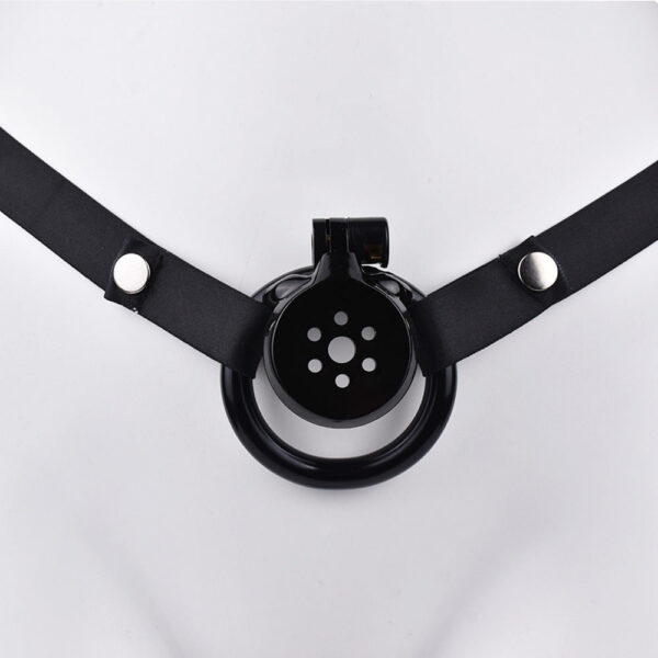 NEW Resin Flat Chastity Cage Set – Black — image 21 NEW Resin Flat Chastity Cage Set – Black — product image 21