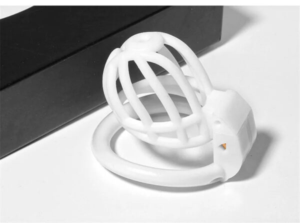 PA Prince Albert Chastity Cage with 4 Rings — image 12 PA Prince Albert Chastity Cage with 4 Rings — product image 12