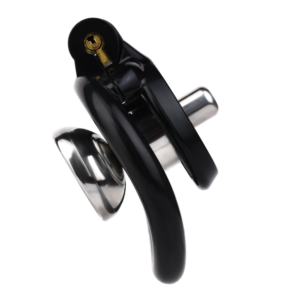 Detachable Flat Inverted Chastity Cage with Strap — product image 5
