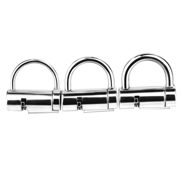 Stainless Steel Prince Albert Chastity Lock — product image 4