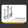 Double-Sided PA Lock Piercing Clamp – Painless Prince Albert Hole Puncher — product image 8