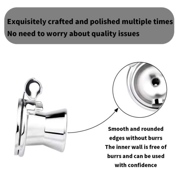 Inverted PA Chastity Cage for Pierced Men — image 6 Inverted PA Chastity Cage for Pierced Men — product image 6
