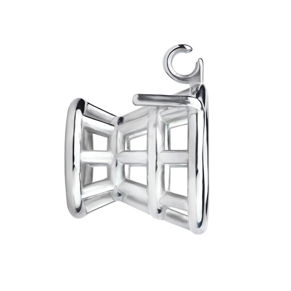 Metal Inverted Chastity Cage Stainless Steel Negative Chastity Device — product image 13