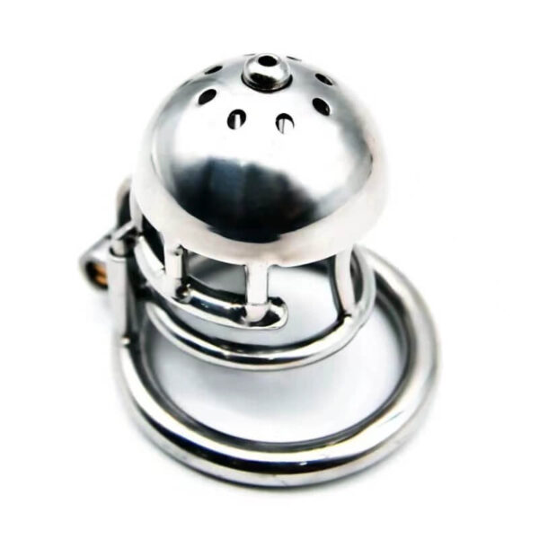 Metal Chastity Cage with Through Hole PA – Cock Cage — image 3 Metal Chastity Cage with Through Hole PA – Cock Cage — product image 3