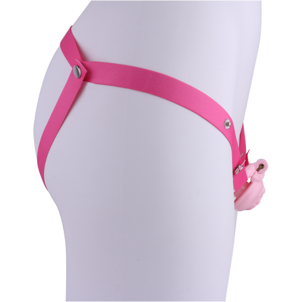 Realistic Clit Chastity Cage with Adjustable Inverted Plug — product image 34