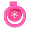 NEW Resin Flat Chastity Cage Set – Pink — product image 10
