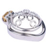 Small Compact Metal Chastity Cage — product image 9
