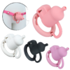Silicone Baby Bottle Chastity Cage with 4 Locking Rings — product image 1