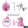 Realistic Clit Chastity Cage with Adjustable Inverted Plug — product image 10