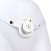 NEW Resin Flat Chastity Cage Set – White — product image 17
