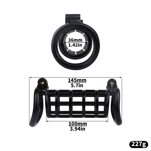 Dual Cock Chastity Device for Couples‘ Mutual Restraint — product image 8