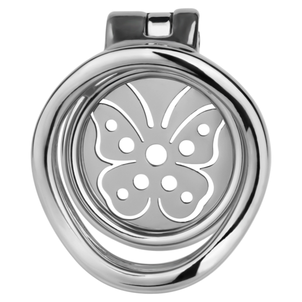Chic Butterfly Flat Chastity Cage for Sissy — product image 10