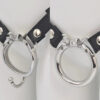 Small Short Inverted Chastity Cage with Strap and Silicone / Metal Urethral Tube — product image 14