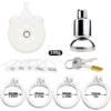 Detachable Flat Inverted Chastity Cage with Strap — product image 23