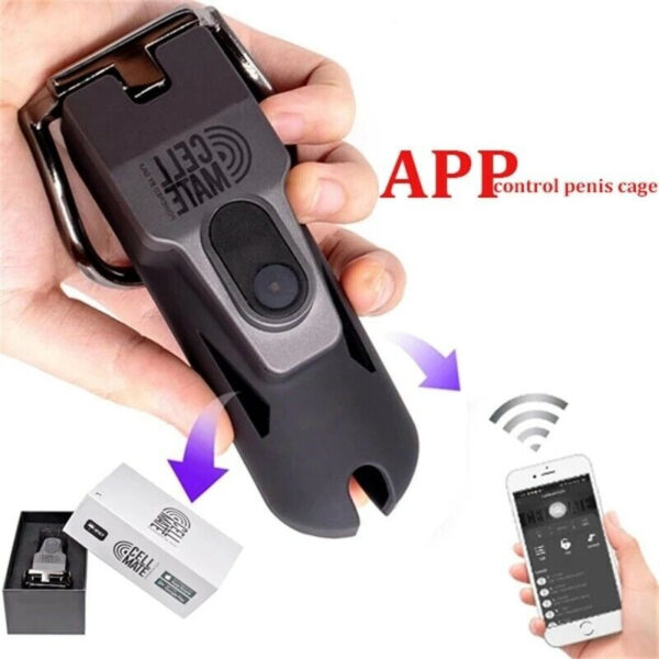Cellmate1 Remote Electric Shock Male Chastity Device — image 5 Cellmate1 Remote Electric Shock Male Chastity Device — product image 5