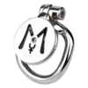 Master Flat Chastity Cage with Removable Dome Cover — product image 4