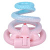 Fantasy Snake Chastity Cage – Light Pink & Blue Gradient — product image 14