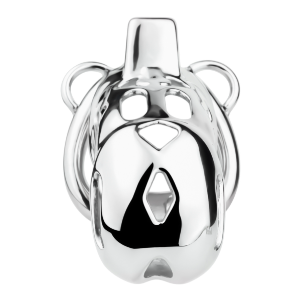 Breathable Metal Chastity Cage with Strap and Anal Plug — image 19 Breathable Metal Chastity Cage with Strap and Anal Plug — product image 19