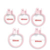 Pink Resin Flat Chastity Cage — image 5 Pink Resin Flat Chastity Cage — product image 5