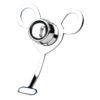 Minimalist Inverted Chastity Cage with Adjustable Nylon Belt — product image 9