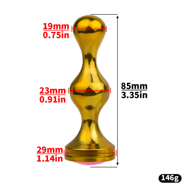 Breathable Metal Chastity Cage with Strap and Anal Plug — image 12 Breathable Metal Chastity Cage with Strap and Anal Plug — product image 12
