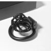 PA Prince Albert Chastity Cage with 4 Rings — image 9 PA Prince Albert Chastity Cage with 4 Rings — product image 9