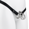 Stainless Steel PA Chastity Cage with Adjustable Strap — product image 19