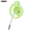 Versatile Resin Chastity Cage with Built-in Adjustable Ring and Detachable Butt Plug — product image 29