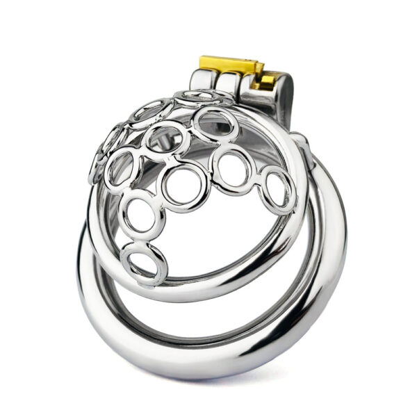 Small Compact Metal Chastity Cage — product image 3