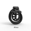 Positive / Negative Resin Chastity Cage Set – Minus / Plus Chastity Device — image 10 Positive / Negative Resin Chastity Cage Set – Minus / Plus Chastity Device — product image 10