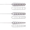 Beaded Thread Metal Urethral Sounding Thin Dilator — image 2 Beaded Thread Metal Urethral Sounding Thin Dilator — product image 2