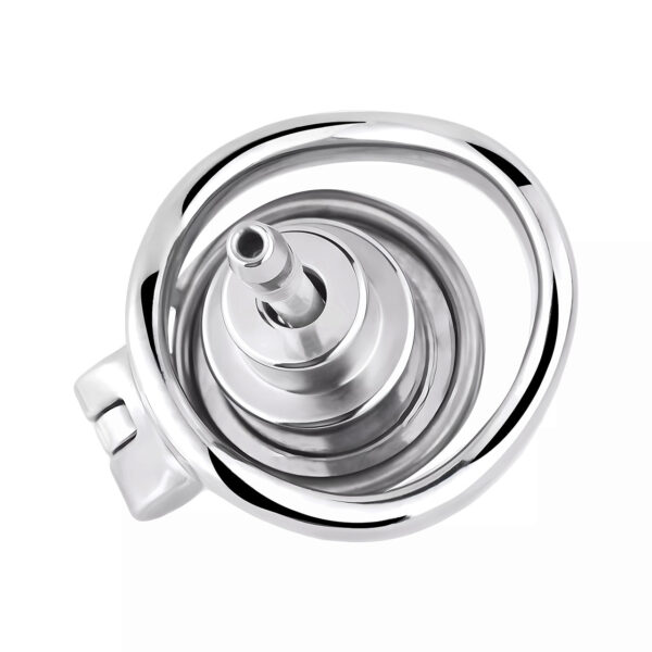 Inverted Chastity Cage with Silicone Urethral Tube — product image 8