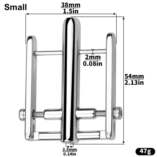 Double-Sided PA Lock Piercing Clamp – Painless Prince Albert Hole Puncher — product image 11